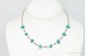Vintage Native American Turquoise Sterling Silver Bead Necklace | Jewelry > Necklaces > Pendants | Wiccan Center