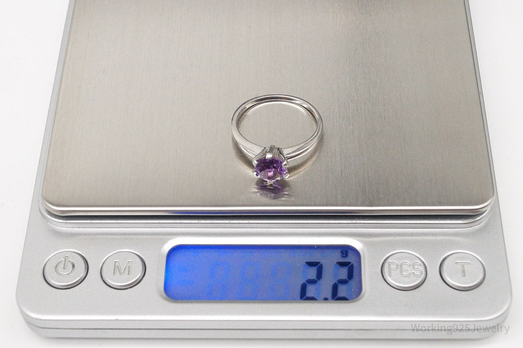 Vintage Amethyst Sterling Silver Ring - Size 8 | Jewelry > Rings | Wiccan Center