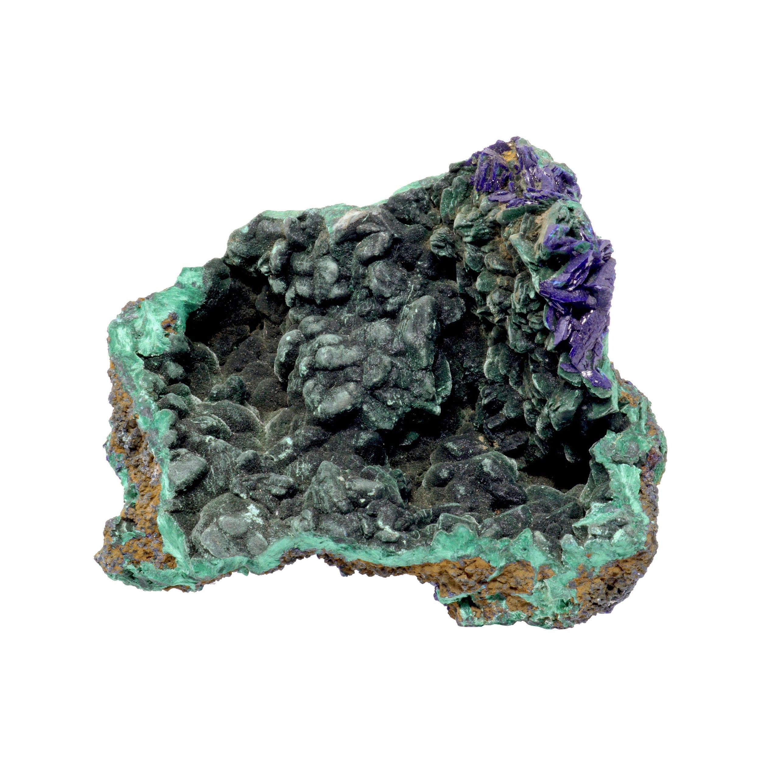 Azurite Malachite Druze Specimen | Crystals & Minerals > Specimens | Wiccan Center