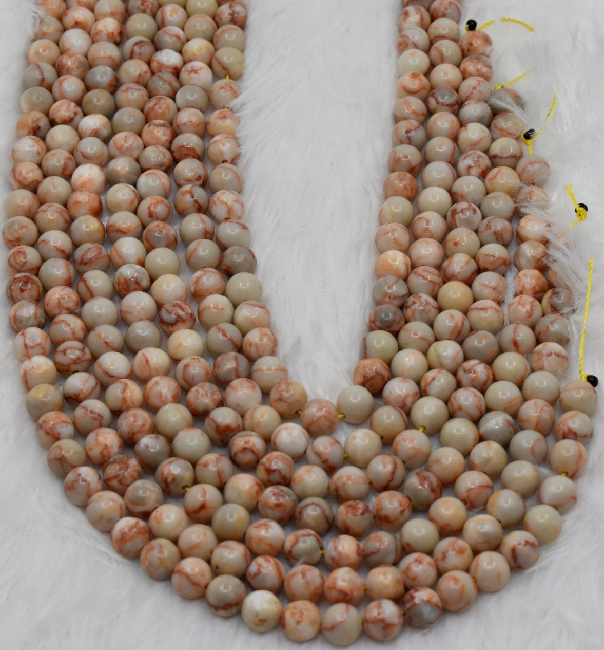 Red Picasso Jasper Beads, Natural Round Crystal Beads 6mm to 10mm | | Wiccan Center