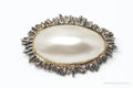 Rare Vintage Astrid Holthe Pearl Sterling Silver Brooch Pin | Jewelry > Brooches, Pins & Clips | Wiccan Center