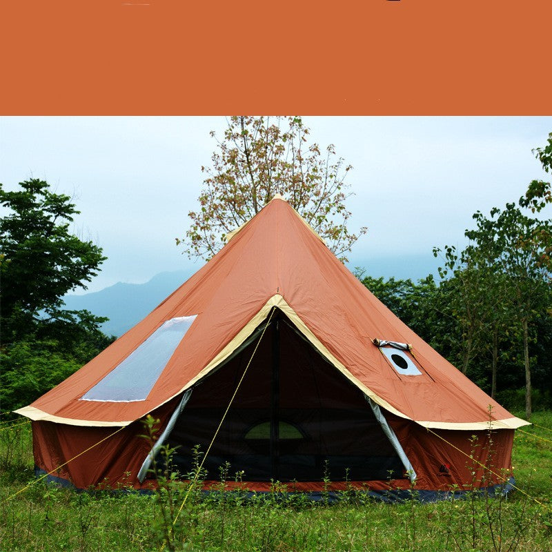 Yurt Tent Outdoor Camping Pyramid Chimney Sunscreen | 0 | Wiccan Center