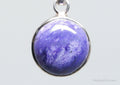 Vintage Large Purple Gemstone Sterling Silver Necklace Pendant | Jewelry > Necklaces > Pendants | Wiccan Center