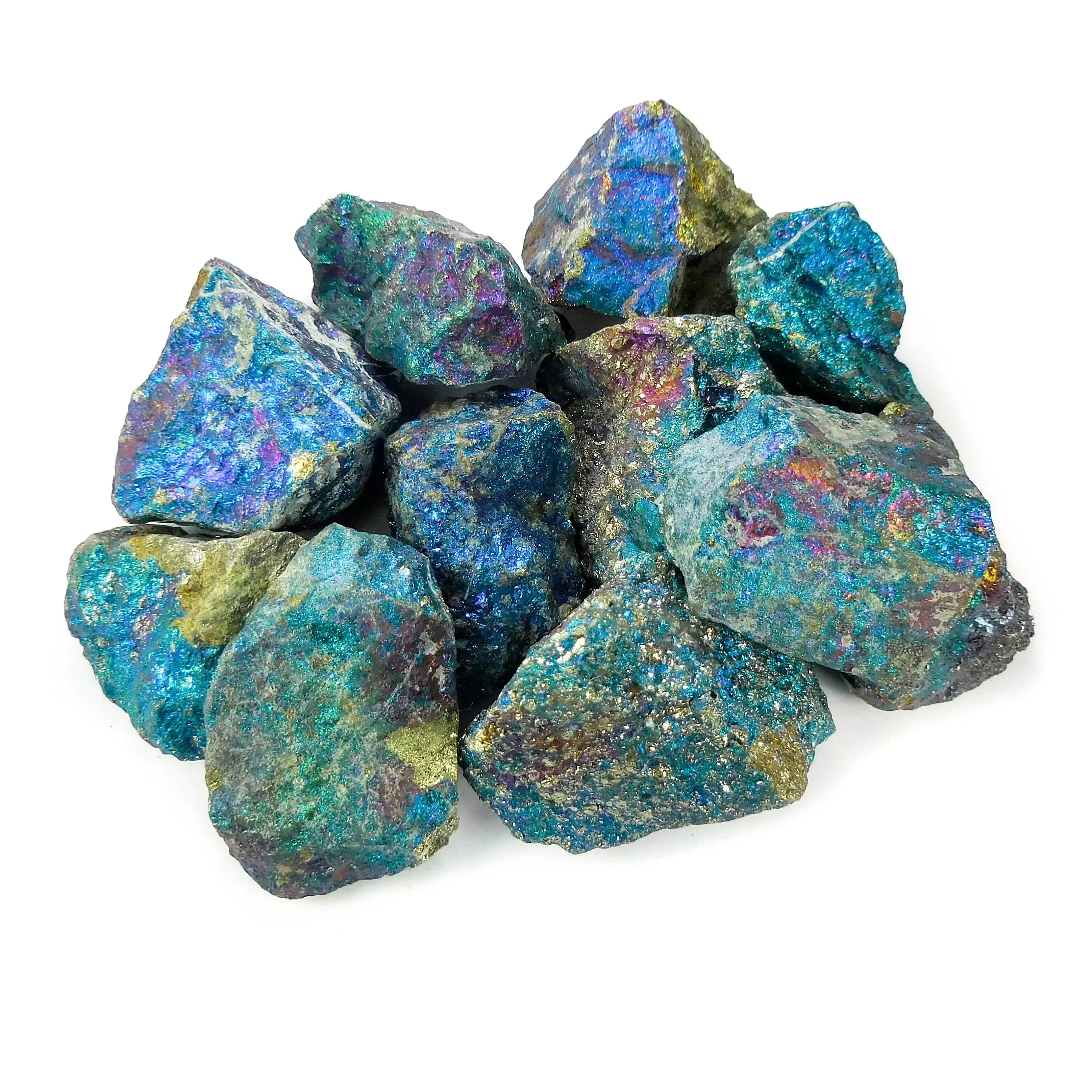 Chalcopyrite (1 Pc) Raw Peacock Ore | Retail Rough Rocks | Wiccan Center