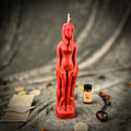 Female Figural Candle Spell Kit - Sympathetic Magic & Personal Power | Candle Spell Kit | Wiccan Center