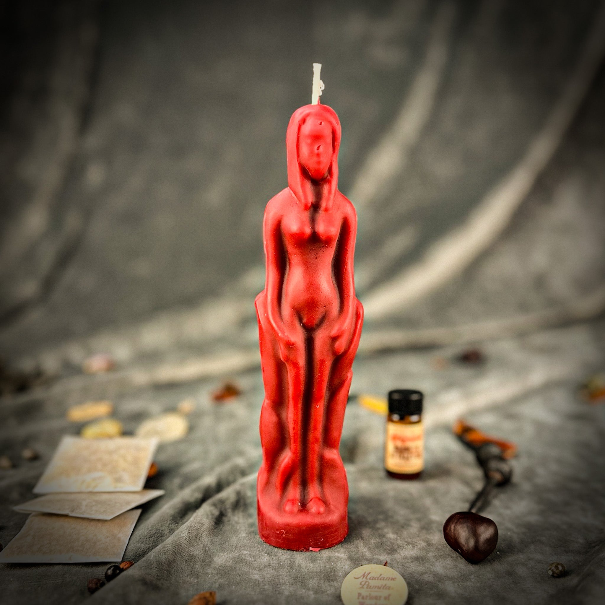 Female Figural Candle Spell Kit - Sympathetic Magic & Personal Power | Candle Spell Kit | Wiccan Center