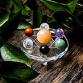 Feng Shui Crystal Ball Set | Sphere & Heart | Wiccan Center