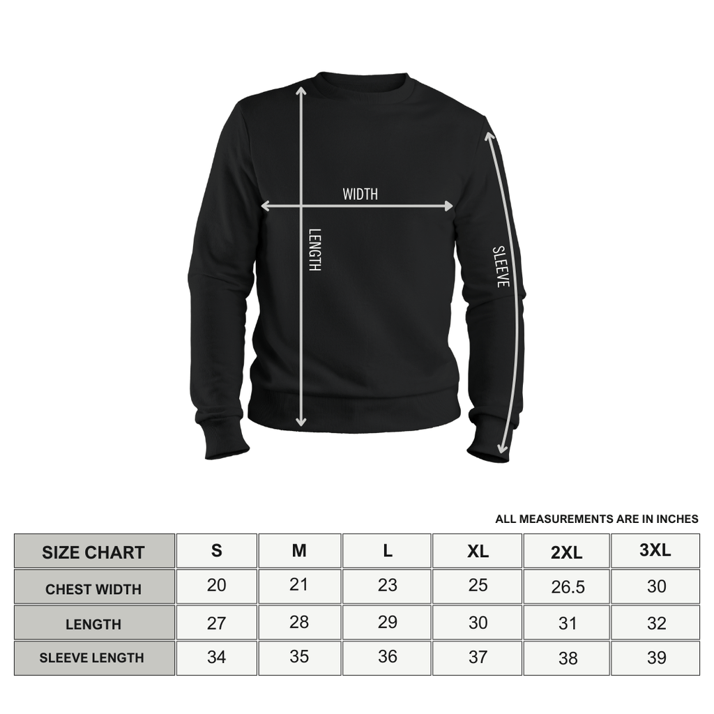 Feral Blackout Embroidered Sweatshirt | Sweatshirt | Wiccan Center