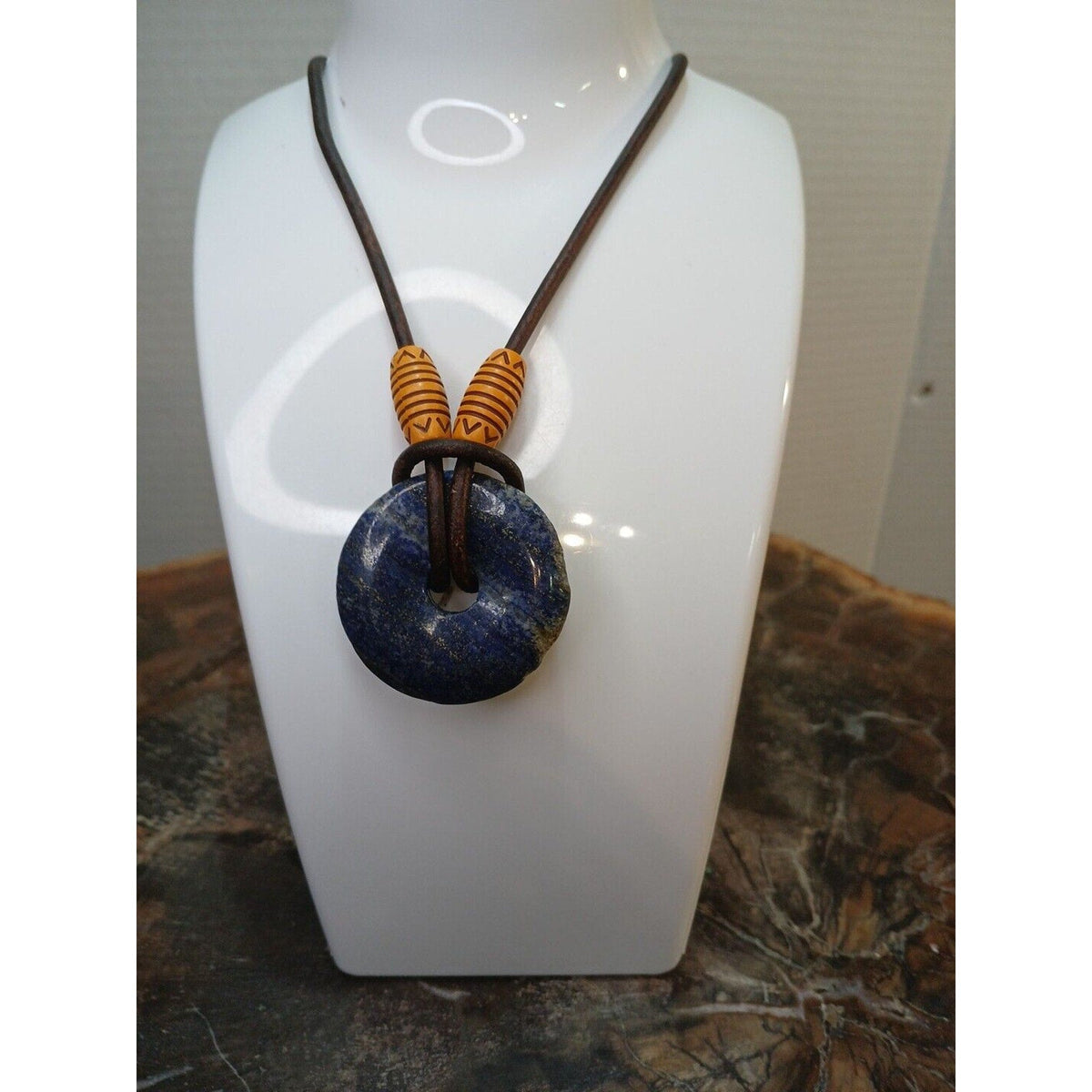 Lapis Lazuli Handmade Pendant Necklace — Wisdom & Communication Stone