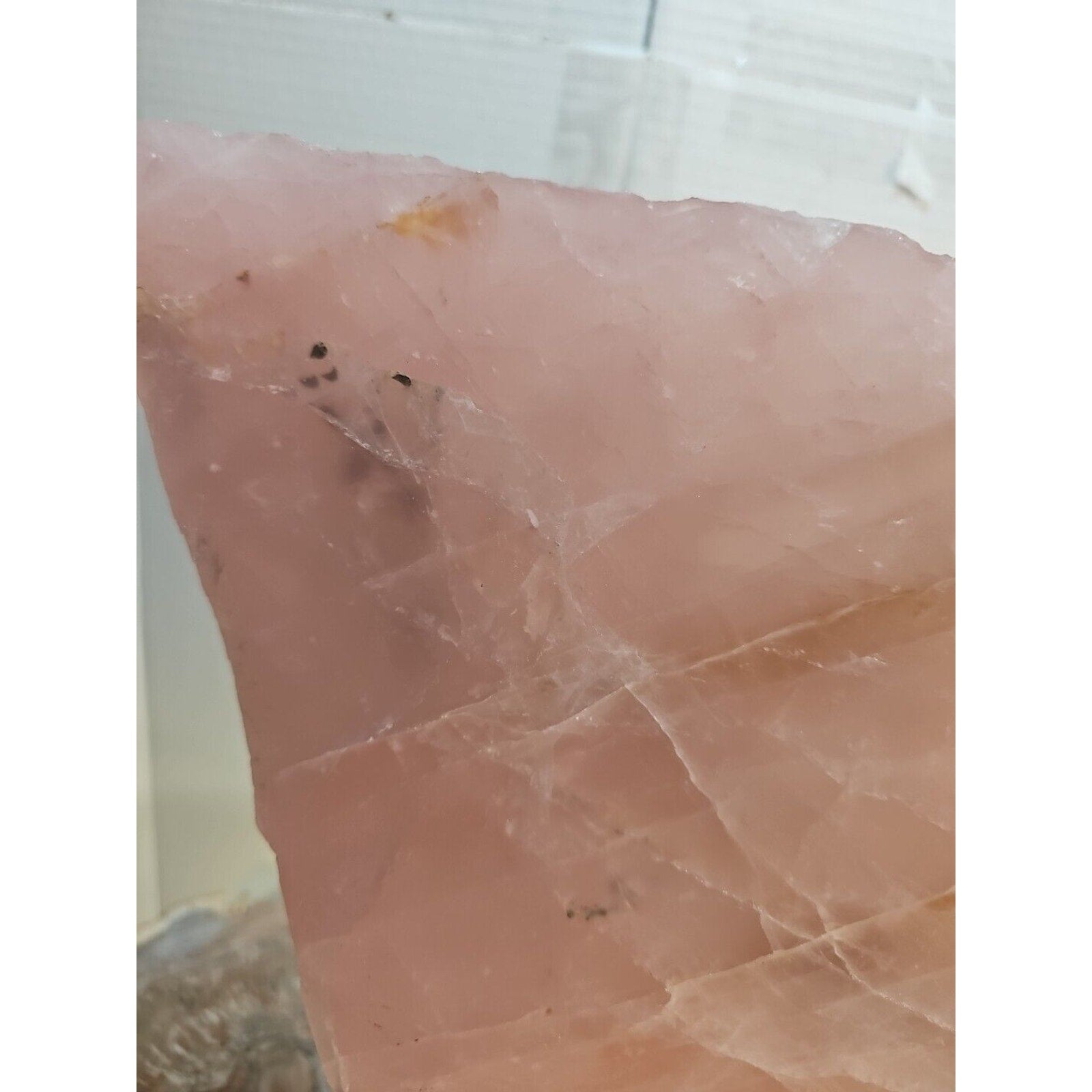 Natural Rose Quartz Crystal Stone Slices — 5.72 lbs from China | CrystalCloud Company | Mineral Specimens | Wiccan Center