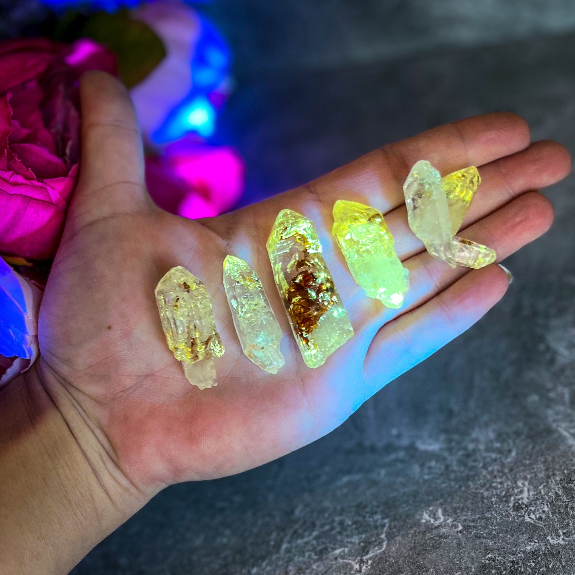 Firefly Petroleum Quartz Specimens from Madagascar | | Wiccan Center