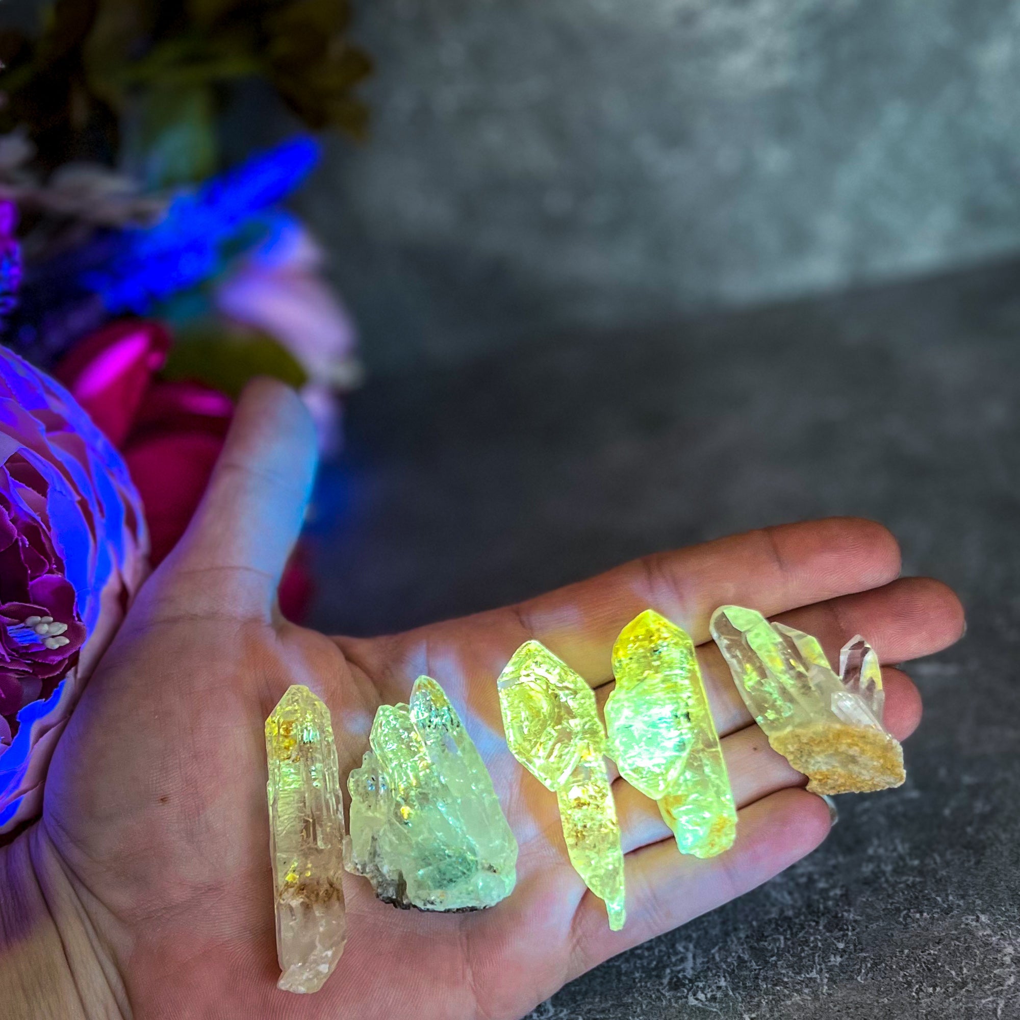 Firefly Petroleum Quartz Specimens from Madagascar | | Wiccan Center