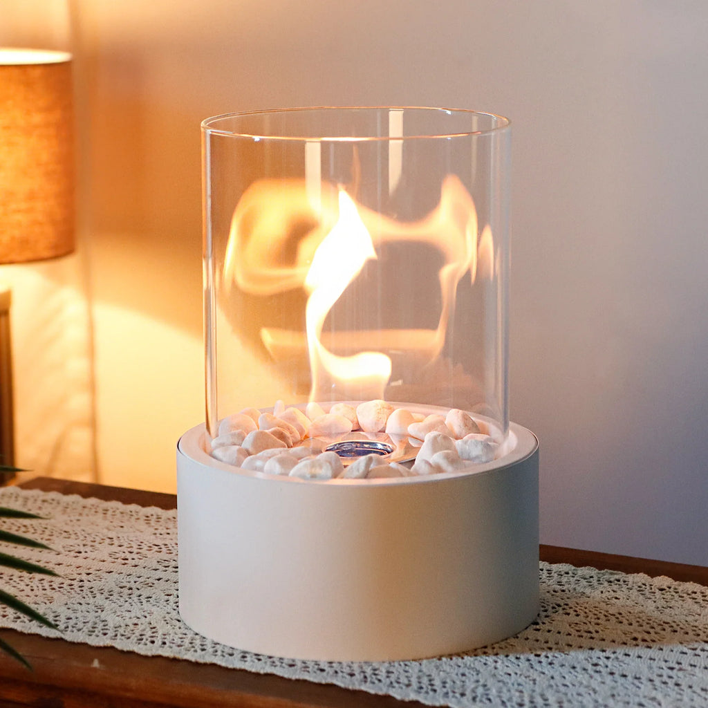 11“H Large Tabletop Fire Bowl Pot Fireplace | Gel & Ethanol Fireplaces | Wiccan Center