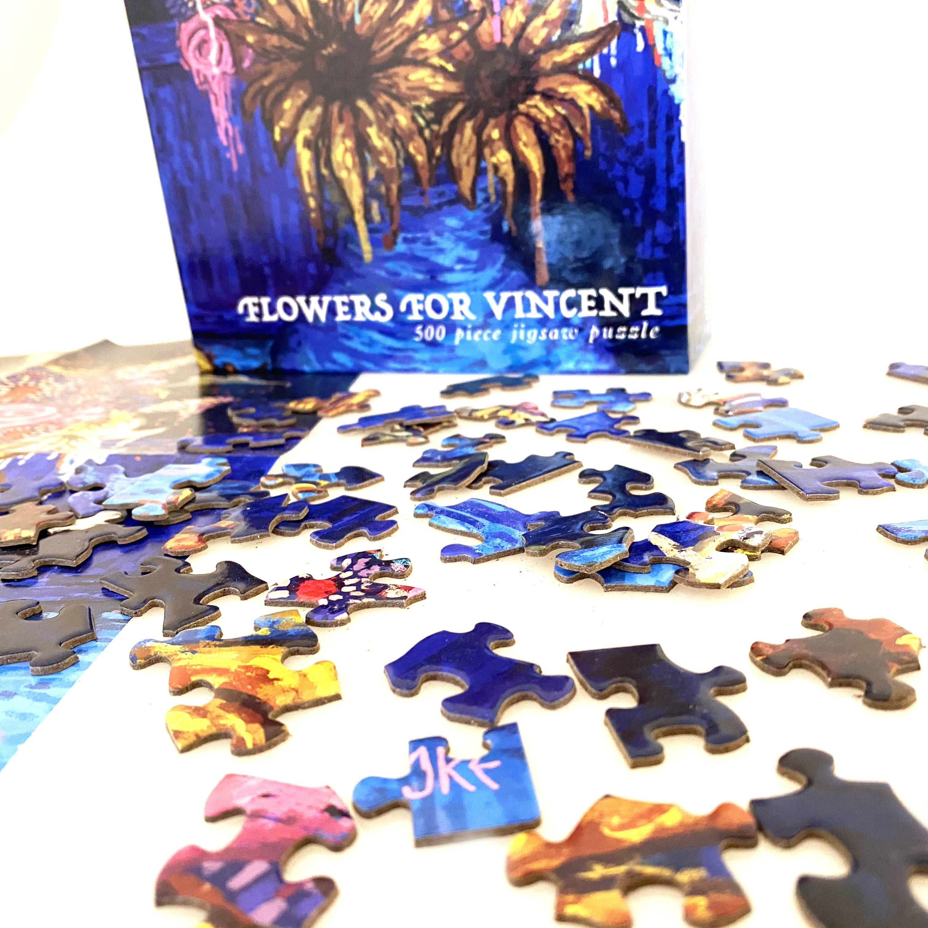 Flowers for Vincent (Jigsaw Puzzle) | Puzzle | Wiccan Center