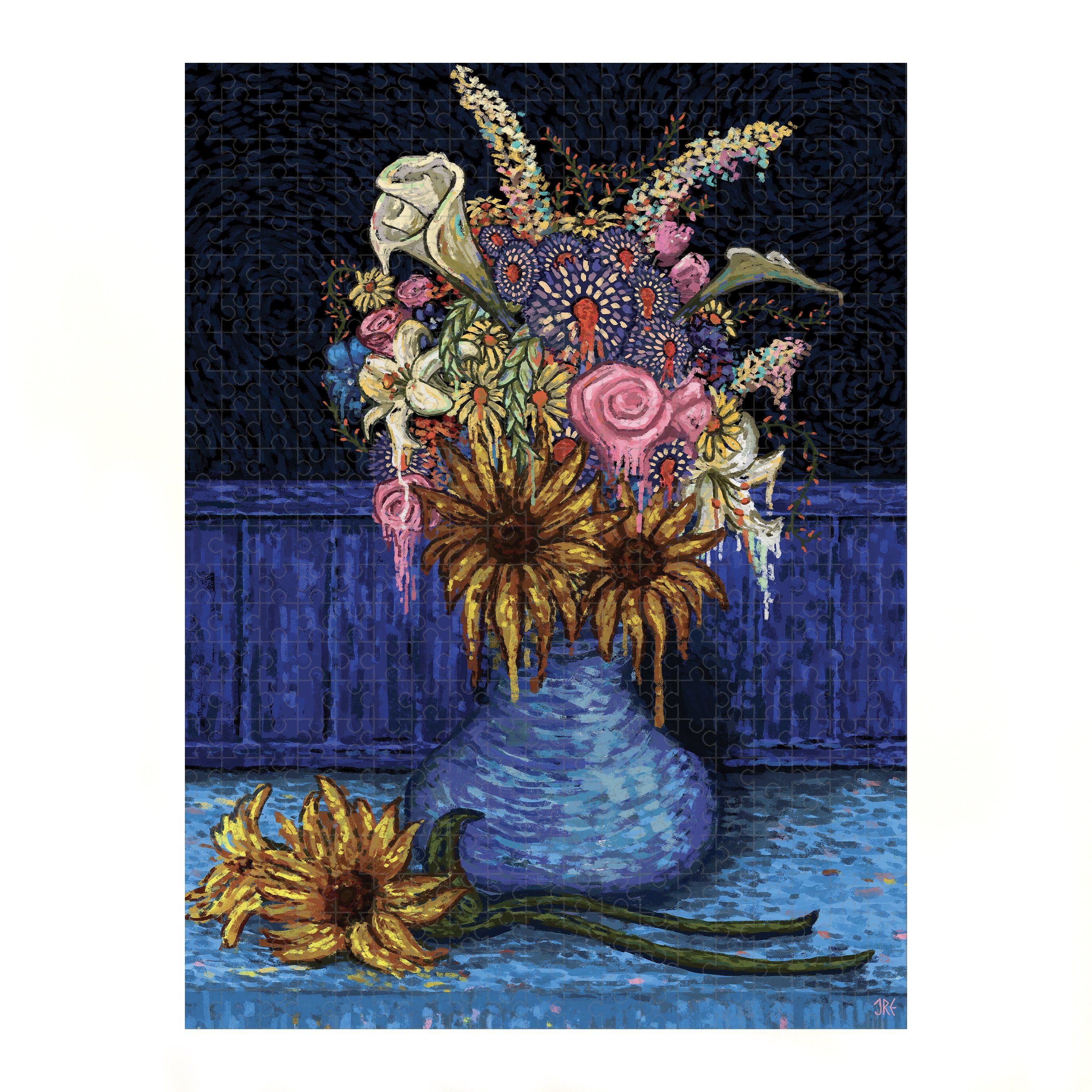 Flowers for Vincent (Jigsaw Puzzle) | Puzzle | Wiccan Center