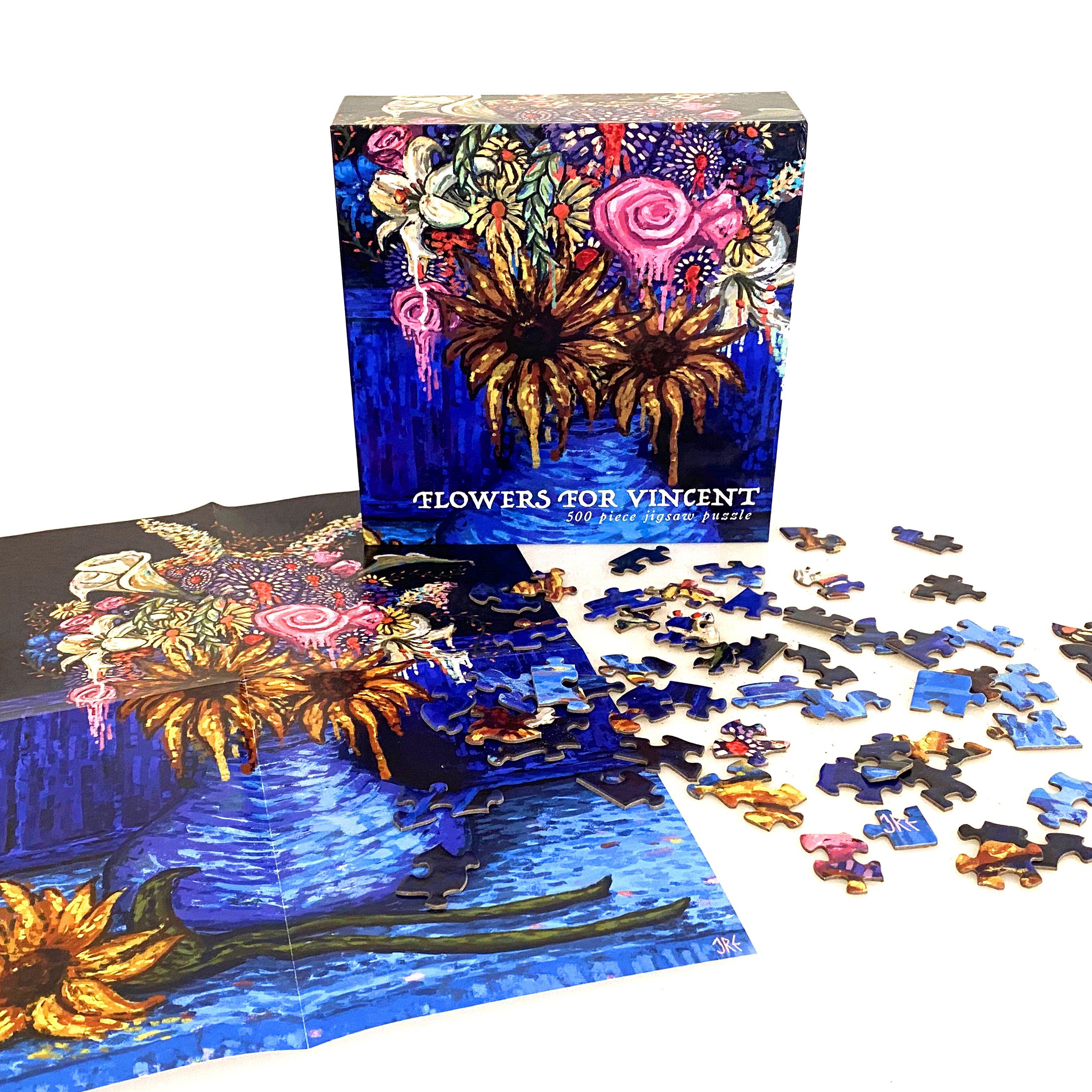 Flowers for Vincent (Jigsaw Puzzle) | Puzzle | Wiccan Center