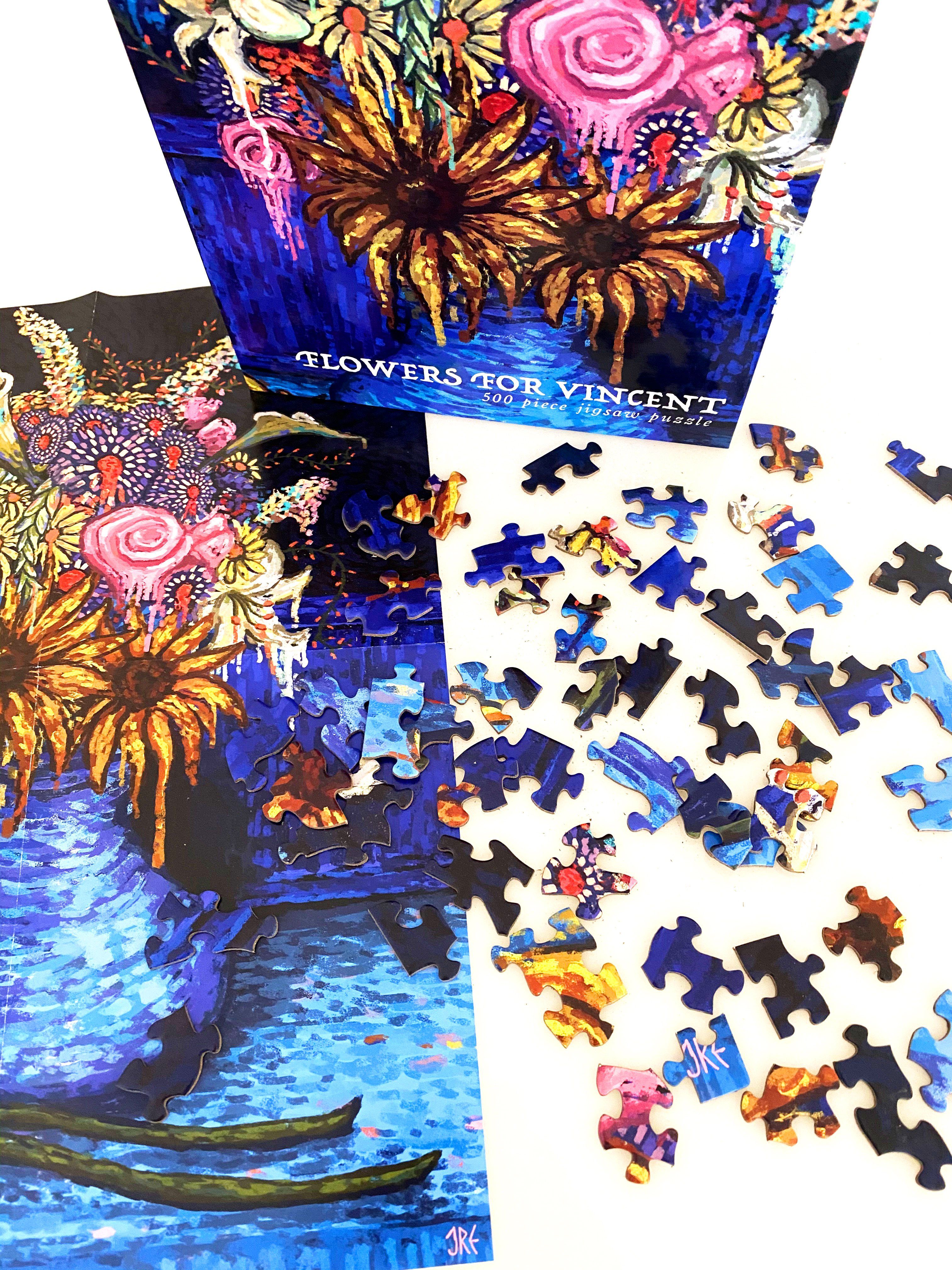 Flowers for Vincent (Jigsaw Puzzle) | Puzzle | Wiccan Center