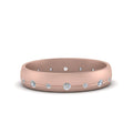 Flush Set Diamond Wedding Band