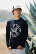 Fly With Us Mens Long Sleeve Tee - Black | | Wiccan Center