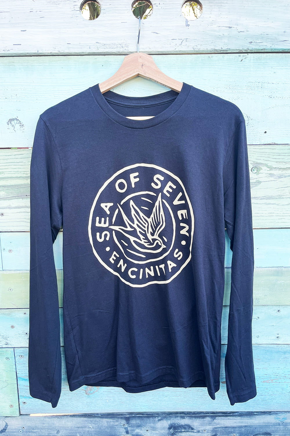 Fly With Us Mens Long Sleeve Tee - Black | | Wiccan Center