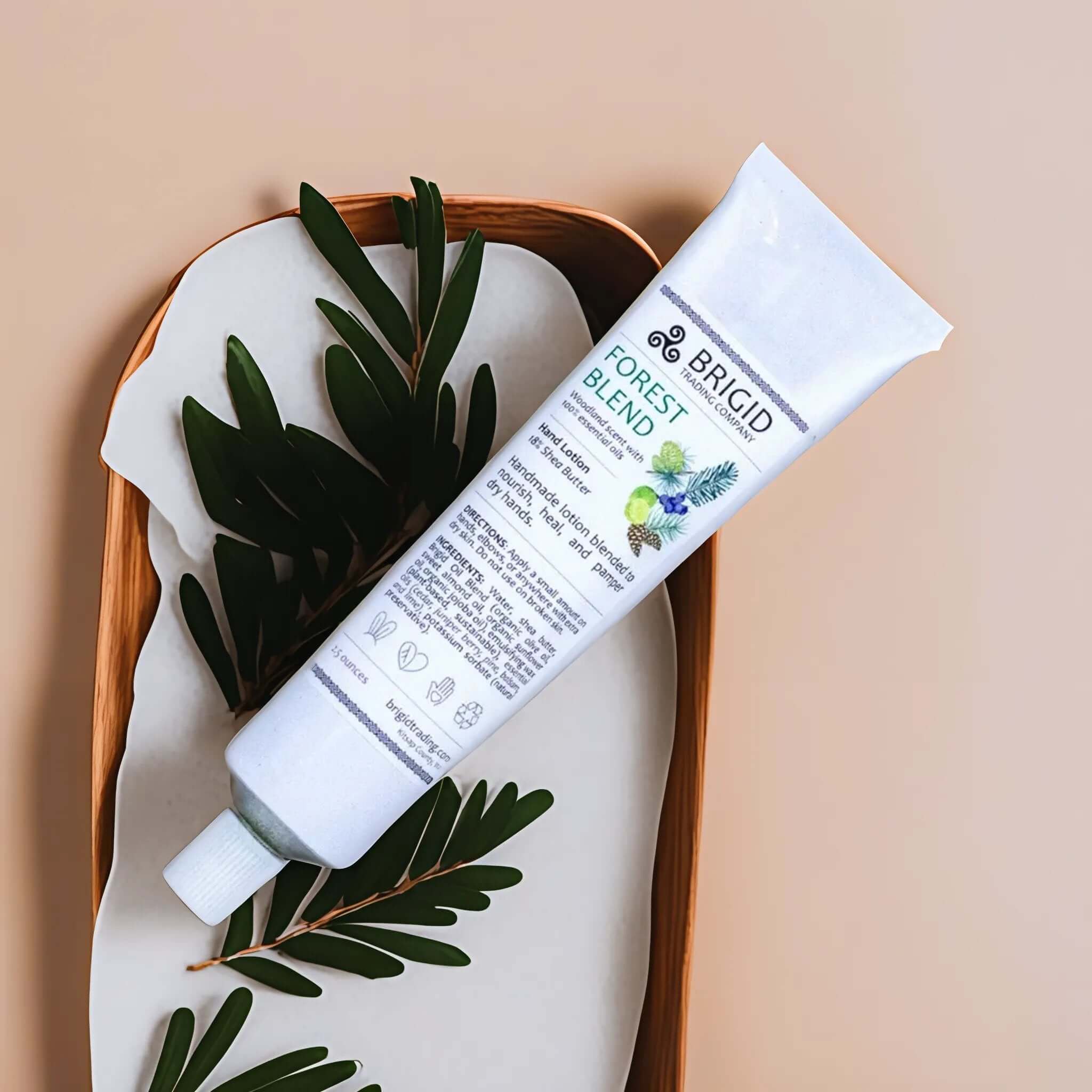 Forest Blend Natural Hand Lotion - Juniper, Pine, Balsam, Cedar, and Lime | Hand Lotion | Wiccan Center