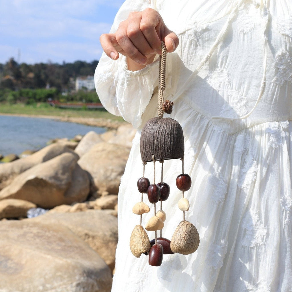 "Forest Chime" Seed Bell Mobile | Seed Ornaments | Wiccan Center