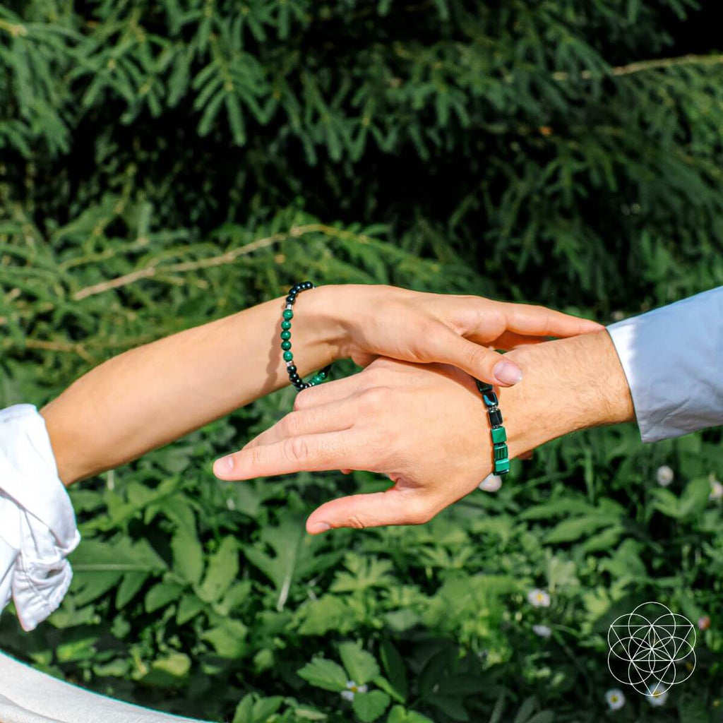 Fortress of Heart & Mind: Bracelet Set for Mental Healing | Jewelry Set | Wiccan Center
