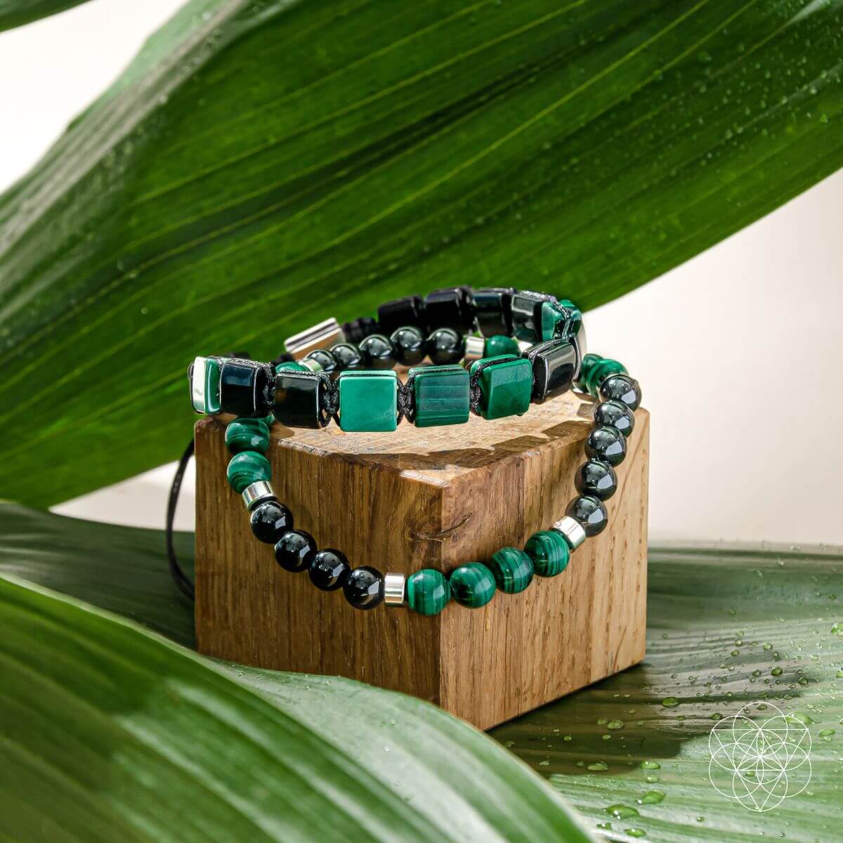 Fortress of Heart & Mind: Bracelet Set for Mental Healing | Jewelry Set | Wiccan Center