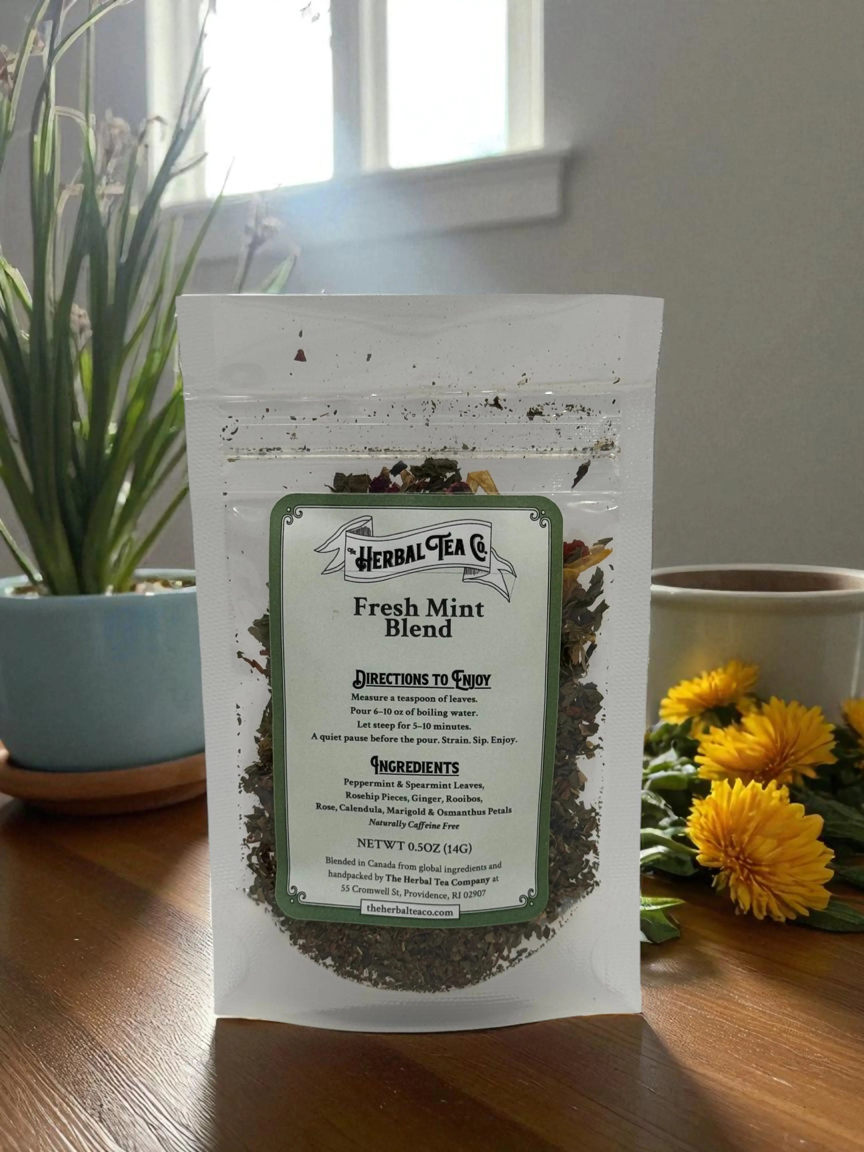Fresh Mint Blend Herbal Tea | Tea | Wiccan Center
