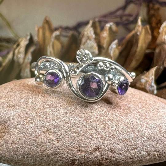Wild Irish Rose Ring in Sterling Silver | Ring | Wiccan Center