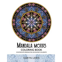 Mandala Motifs Coloring Book: 30 Intricate Designs for Advanced Colorists - Paperback | Books | Wiccan Center