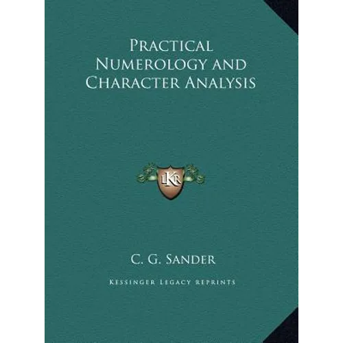 Practical Numerology and Character Analysis - Hardcover | Books | Wiccan Center
