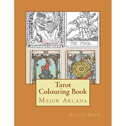 Tarot Colouring Book: Major Arcana Deck - Paperback | Books | Wiccan Center