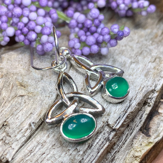 Jayden Celtic Trinity Knot Earrings | Dangle Earrings | Wiccan Center