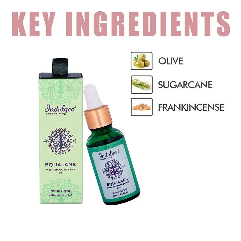 Indulgeo Essentials Squalane with Frankincense Oil | Indulgeo Essentials | Wiccan Center