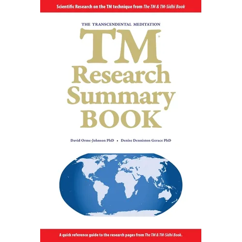 The TM Research Summary Book - Paperback | Books | Wiccan Center