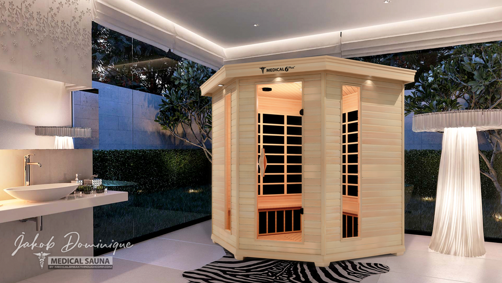 6 Person Indoor Infrared Full Spectrum Sauna | Medical 6 Plus™ | Saunas | Wiccan Center