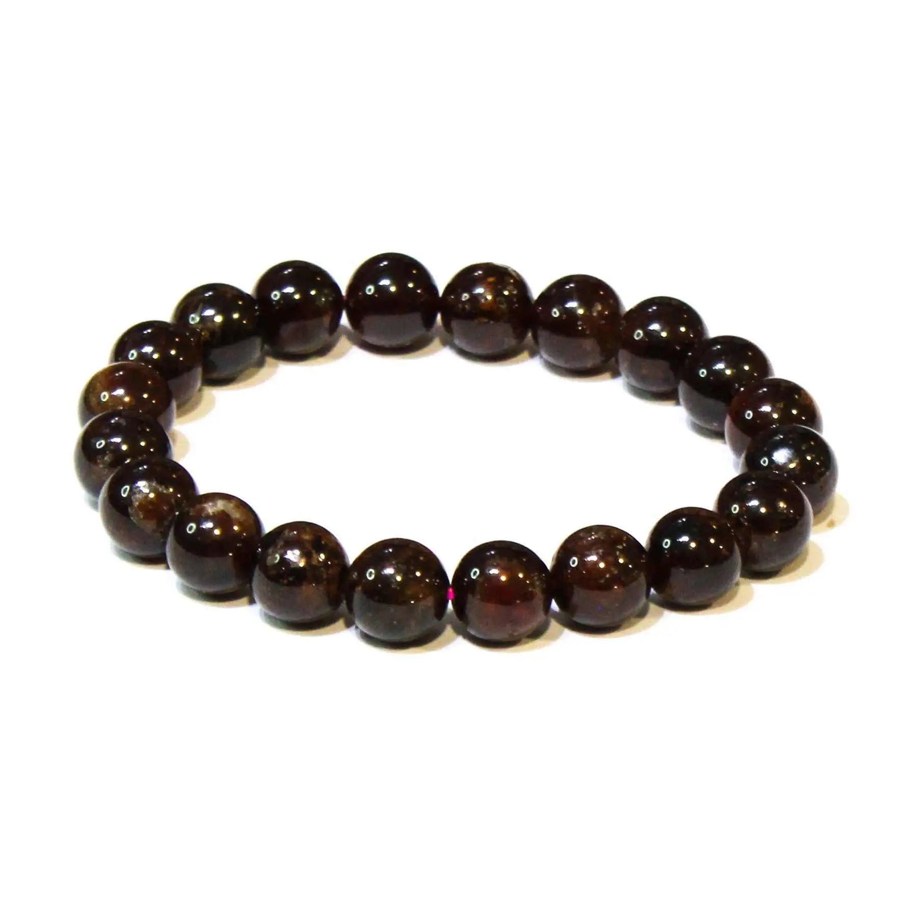 Garnet Round Bead Bracelet - Passionate Strength | Bracelets | Wiccan Center