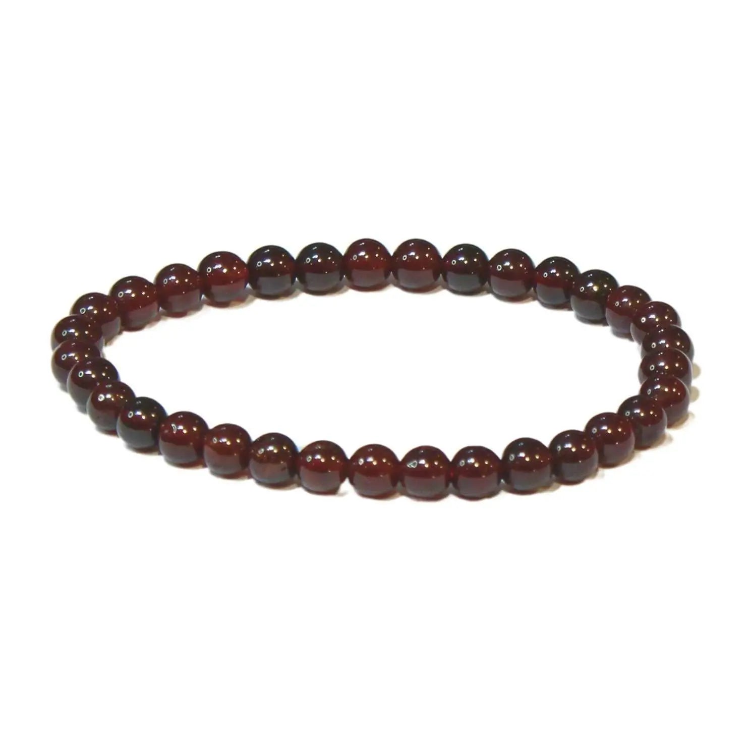 Garnet Round Bead Bracelet - Passionate Strength | Bracelets | Wiccan Center