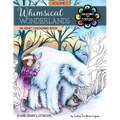Whimsical Wonderlands Adult Colouring Book: Fairies, Unicorns, Mermaids, Animals and more - a touch of fantasy for all skill levels. - Paperback | Books | Wiccan Center