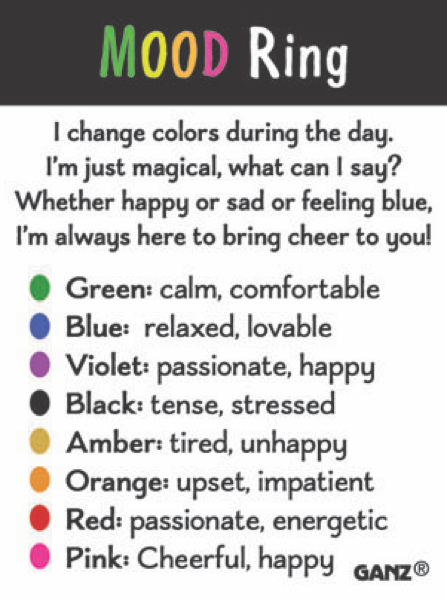 Mood Ring | Gift Shoppe >> Jewelry >> Rings | Wiccan Center