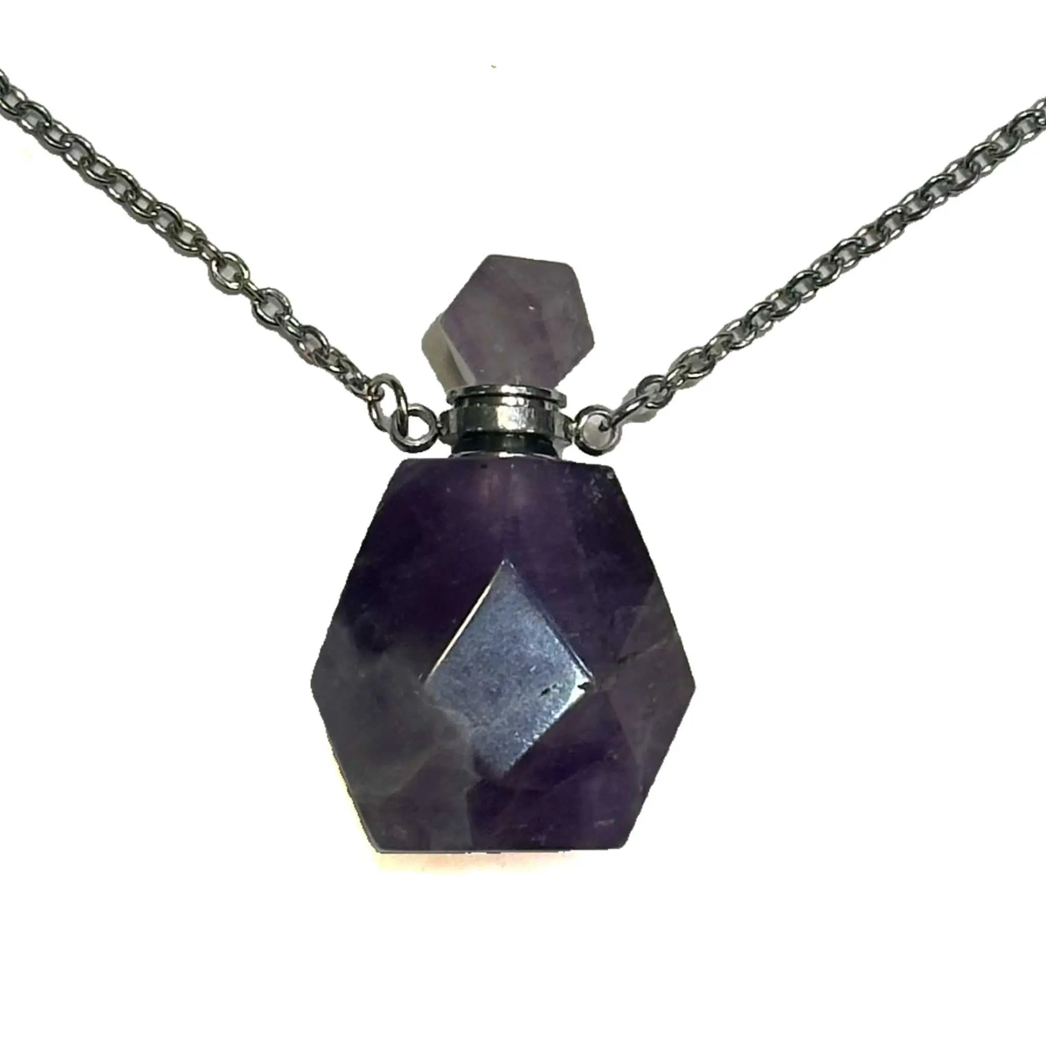 Gemstone Poison Bottle Necklace | Chains and Necklaces | Wiccan Center