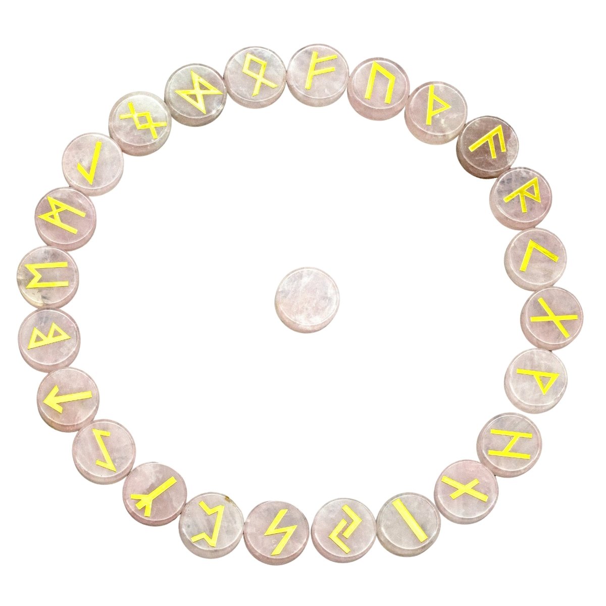 Gemstone Rune Stones ( 25 Pc Sets ) | Mix Gemstones | Wiccan Center