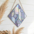 Geometric Diamond Beginner Stained Glass Pattern | Crafting Patterns & Molds | Wiccan Center
