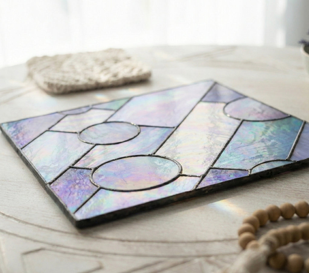 Geometric Diamond Beginner Stained Glass Pattern | Crafting Patterns & Molds | Wiccan Center