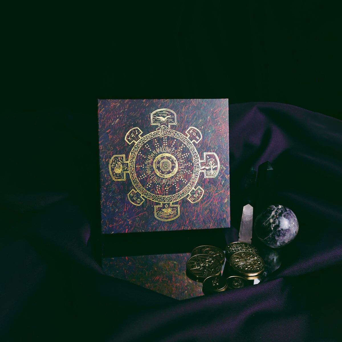 Geomantic Visions (Set of 20 Coins) | Geomancy Coins | Wiccan Center