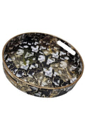 Decorative Wooden Round Serving Trays Multi Print for Home and Kitchen | Home & Garden | Wiccan Center
