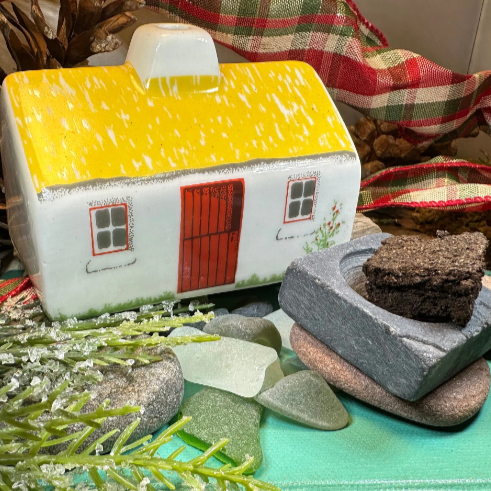 Irish Cottage Incense Burner | Incense Burner | Wiccan Center