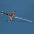 Glass Dragon Slayer Sword Figurine