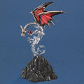 Glass Ruby Crystal Dragon Figurine | Dragon Figurines & Statues | Wiccan Center